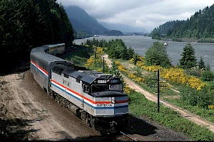 Pioneer near Cascade Locks, OR, 1991. Copyright Joe Blackwell. Used by permission.